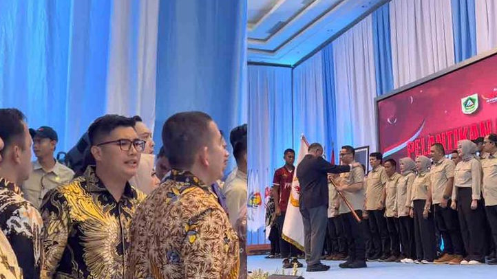 Ketua DPRD Kabupaten Bogor Sastra Winara Hadiri Pelantikan KONI Bogor 2026 Hingga 2030, Komitmen Majukan Prestasi Atlet