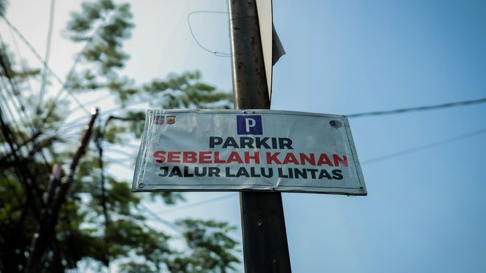Dear Wargi, Siap Siap yang Melanggar Plang Dilarang Parkir Bakal Kena Denda Sampai Rp 600 Ribu