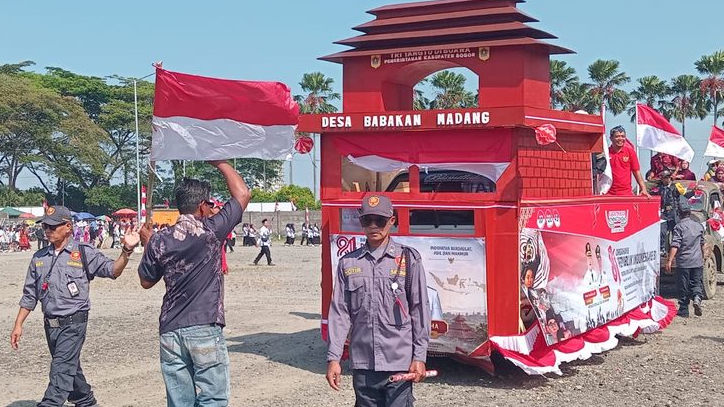 Semangat Kebersamaan Warnai HUT RI ke 81 RI di Sentul City, Ribuan Warga Ikut Upacara dan Karnaval Budaya