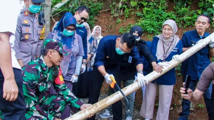 Pemkot Bogor Gencarkan Gerakan Kantong Lober, Percepat Pengentasan BABS dan Cegah Stunting