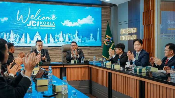 Kadin Kota Bogor Bahas Potensi Kerja Sama Bisnis dengan JCI Korea Selatan