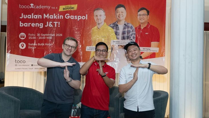 Toco Academy Volume 4 di Bogor Dorong Seller UMKM Lebih Mandiri Berjualan Online