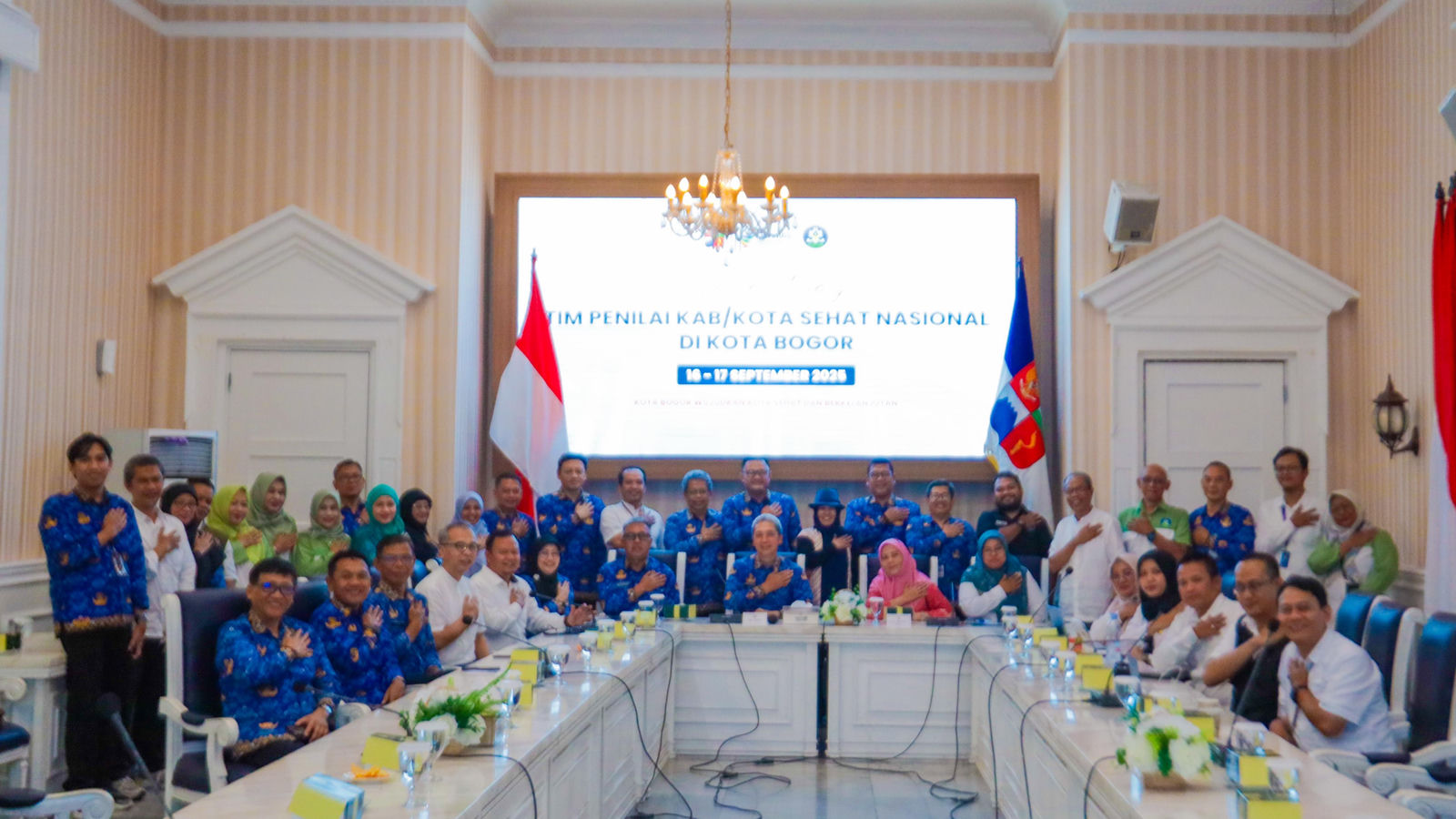 Wali Kota Bogor Dedie Rachim Optimis wilayahnya Bakal Raih Predikat Tertinggi Kota Sehat 2025