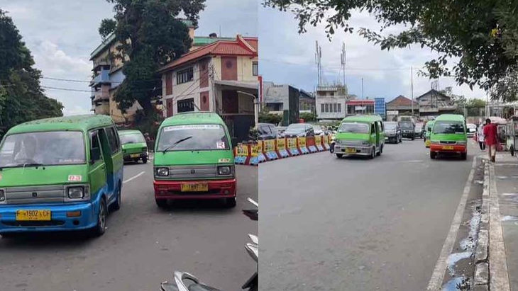 Jalur Alternatif untuk Menghindari Kemacetan Aksi Demo Sopir Angkot di Kota Bogor