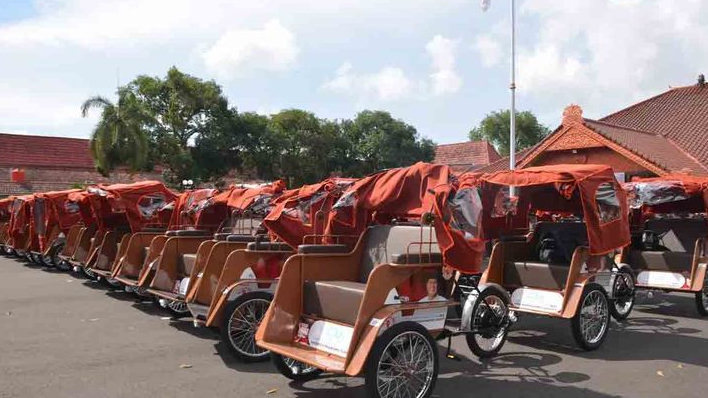 Kota Bogor Kini Dapat Ratusan Becak Listrik Dari Presiden Prabowo Subianto, Siapa Penerimanya?