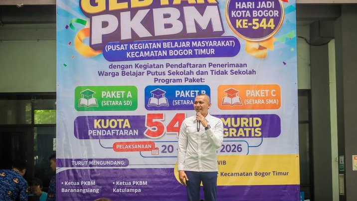 544 Peserta Didik Ikuti Program Pendidikan Gratis yang Dibuka Pemkot Bogor Dalam Momen HJB Tahun Ini