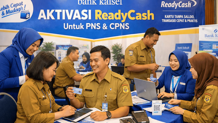 Kabar Gembira PNS dan CPNS! Aktifkan ReadyCash Bisa Dapat Bonus Rp100.000, Ini Caranya