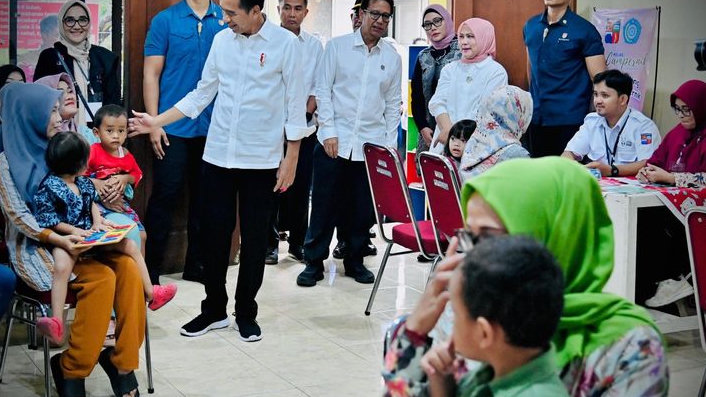 Di Depan Presiden Jokowi Pemkot Bogor Targetkan Kasus Stunting di Kota Bogor Nol Persen 2026 Nanti