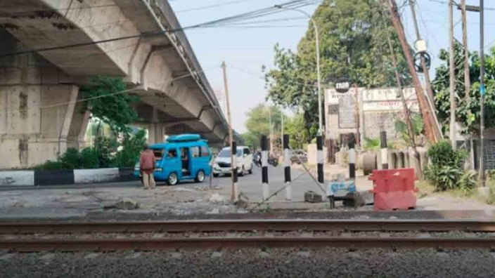 Kasus Kecelakaan Melonjak, Perlintasan Rel Sholeh Iskandar Bogor Bakal Segera Ditutup