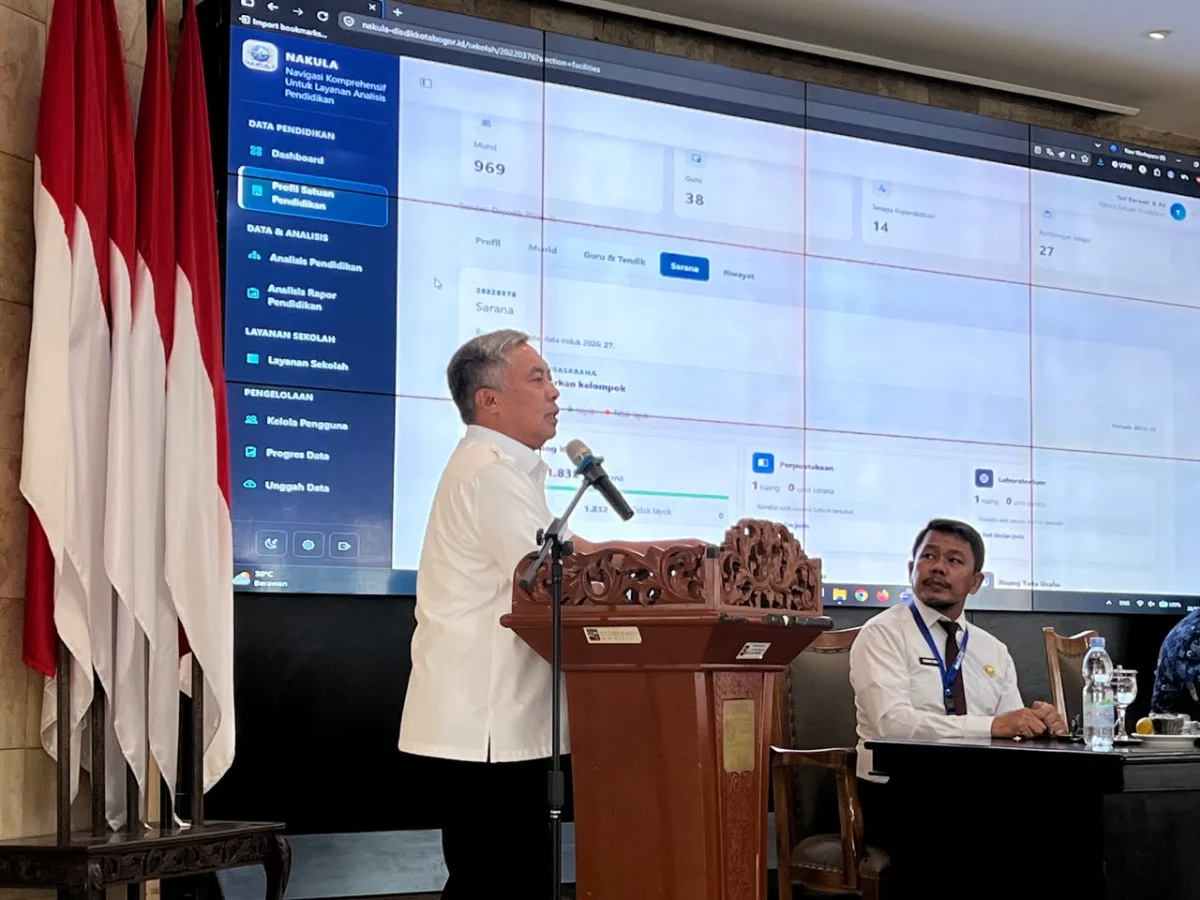 NAKULA diluncurkan oleh Sekretaris Daerah (Sekda) Kota Bogor, Denny Mulyadi, bersama di Paseban Sri Baduga, Balai Kota Bogor, Rabu (28/10/2026).