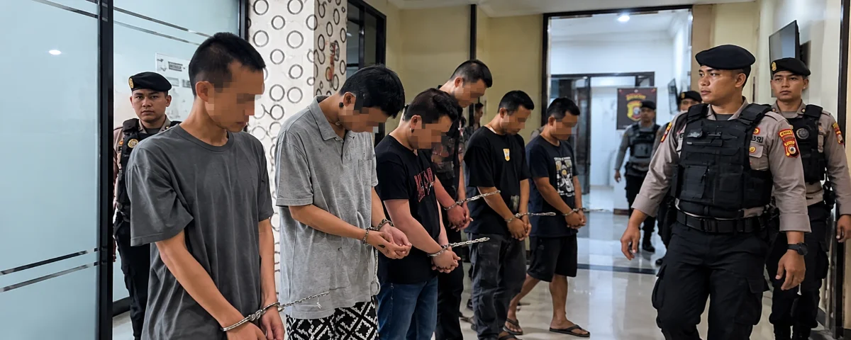 Polsek Gunung Putri, Polres Bogor, melimpahkan tersangka kasus pencurian kendaraan bermotor beserta barang bukti kepada kejaksaan