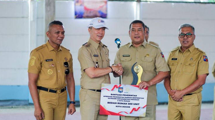 Pemkot Bogor Salurkan Bantuan Bedah Rumah 300 Unit dari Pemerintah Pusat