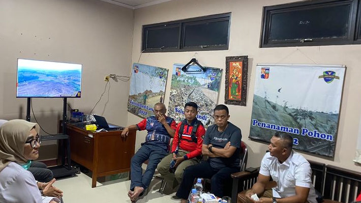 Api TPAS Galuga Melandai, 25 Personel Gabungan dari Ranger Park Sampai Satpol PP Masih Siaga