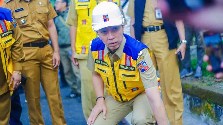 Asik... Rabu Pagi Pengendara Motor Sudah Bisa Lewat Jalan Batutulis Bogor