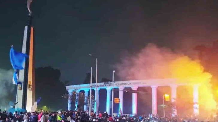 Persib Juara, Jalanan Tugu Kujang Bogor Macet Parah