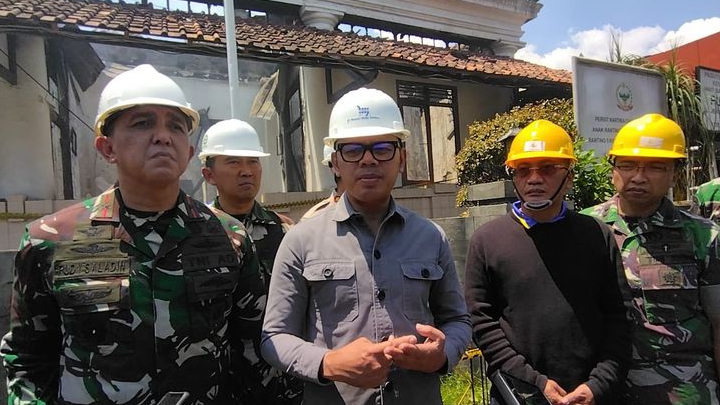 Tinjau RS Salak Pasca Kebakaran, Bima Arya: fungsi Pelayanan Tidak Boleh Terganggu