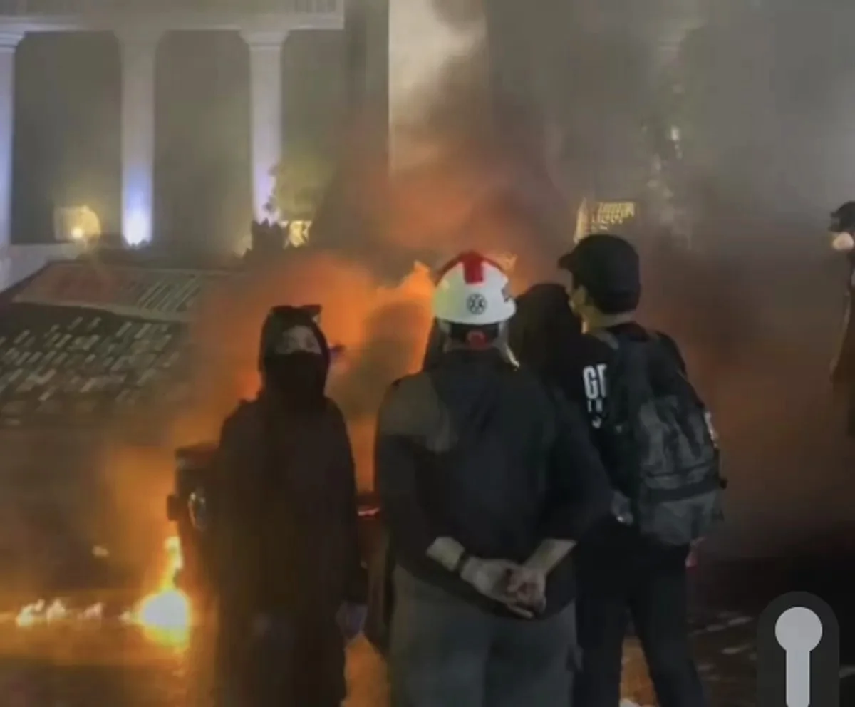 Videografer Metropolitan mengaku ditangkap saat meliput demo di Bogor.