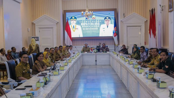 Pemkot Bogor Jadi Rujukan Pemkab Blora dalam Studi Tiru