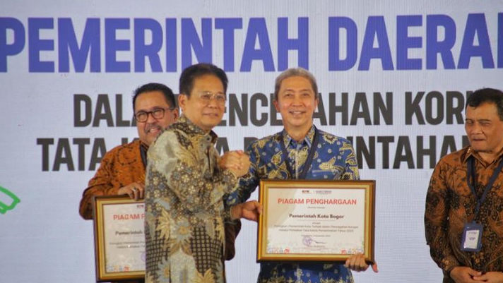 KPK Nyatakan Pemkot Bogor Sebagai Pemerintahan Kota Terbaik dalam Pencegahan Korupsi