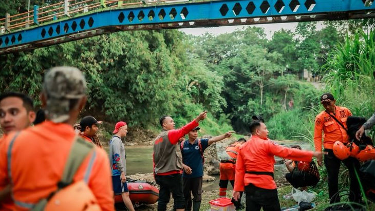 Sudah Sepekan  ASN Pemkot Bogor Hilang, TIM SAR Terus Lakukan Pencarian di Sungai Cisadane